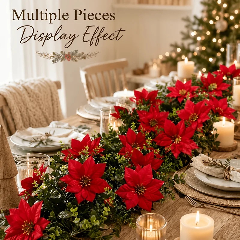 1/2Pcs Artificial Christmas Ga - Eucalyptus Preserved ulasan dan harga